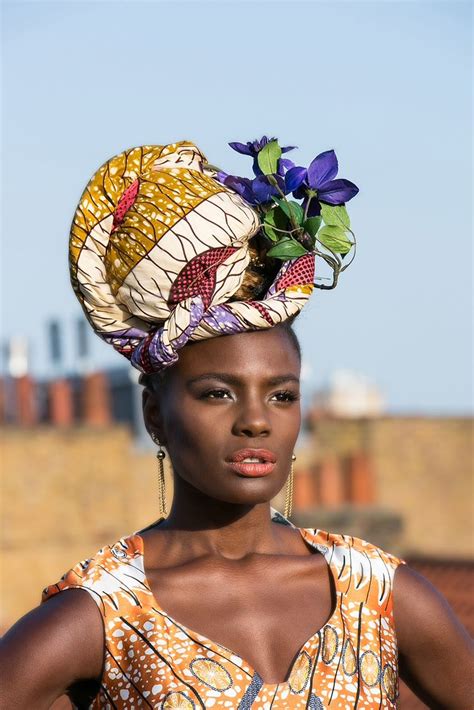 Shingai Shoniwa African Fashion Week London 2013 Turbans Headscarves