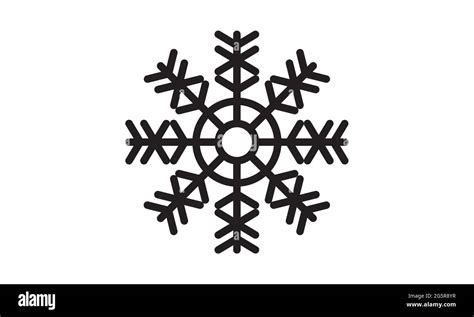 Snowflake Icon Flat Illustration Of Snowflake Vector Icon Snowflake