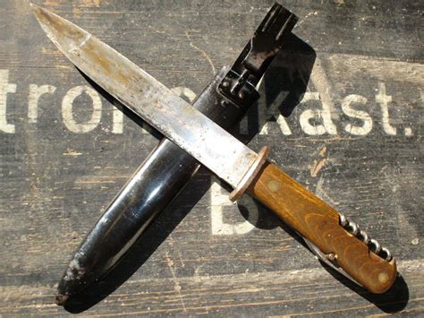Wwii German Combination Tool Trench Knife Variants