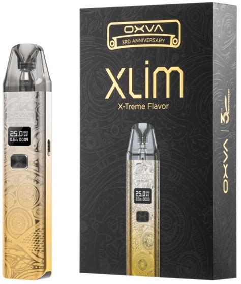 E Cigarety Oxva Elektronická cigareta OXVA Xlim Pod 3rd Anniversary