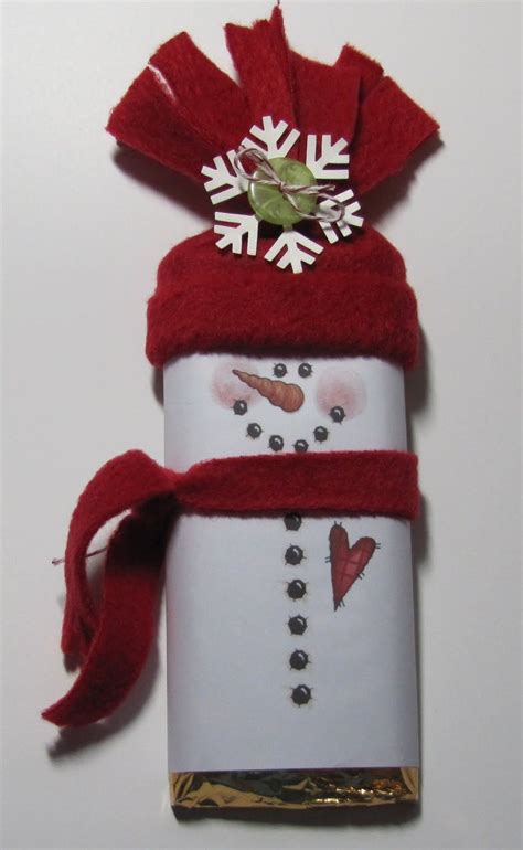 Free Snowman Candy Wrapper Templates Stamp With Me Snowman Candy Bar