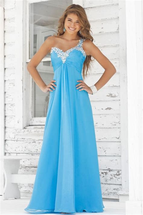 15 Baby Blue Evening Gowns For All Women Pretty Designs