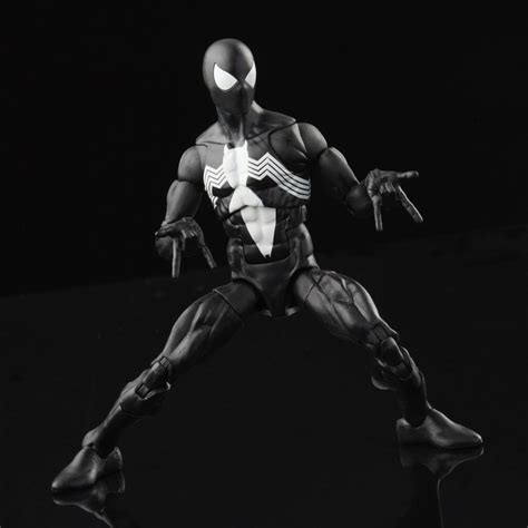 Marvel Legends Series Spider Man 6 Inch Symbiote Spider Man Action