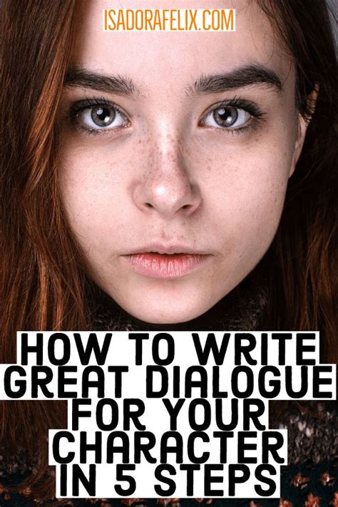 How To Write Great Dialogue For Your Character In 5 Steps Writing