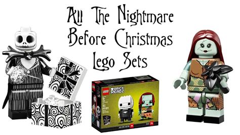 All The Nightmare Before Christmas Lego Sets Minifigures And Brickheadz