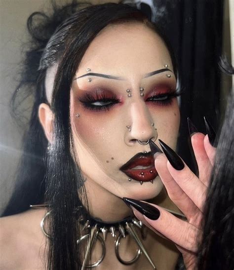 Goth Eye Makeup Swag Makeup Dope Makeup Gothic Makeup Makeup Inspo Makeup Inspiration