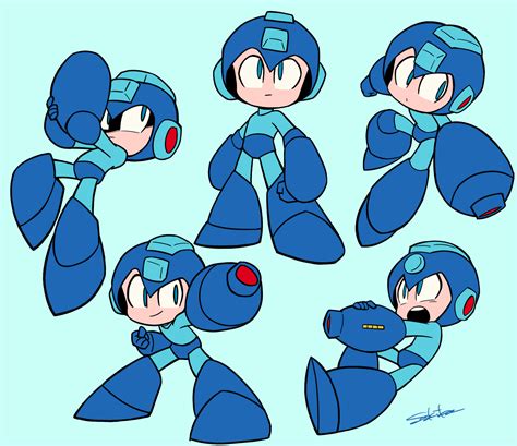 アマナサキコ On Twitter Mega Man Art Mega Man Character Design
