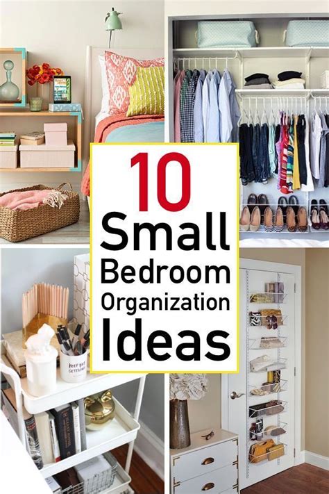 10 Genius Small Bedroom Organization Ideas The Unlikely Hostess Organization Bedroom Small