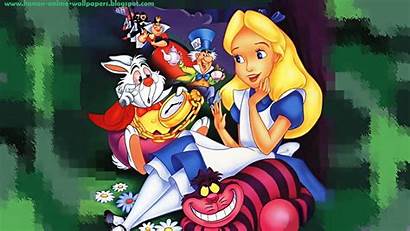 Wonderland Alice 1951 Cartoon Pays Disney Anime