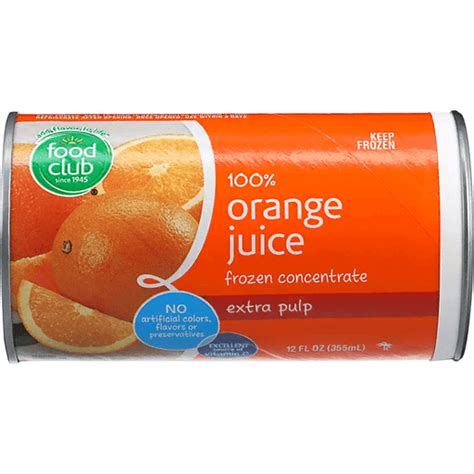 Food Club High Pulp Orange Juice Food Club Town And Country Markets