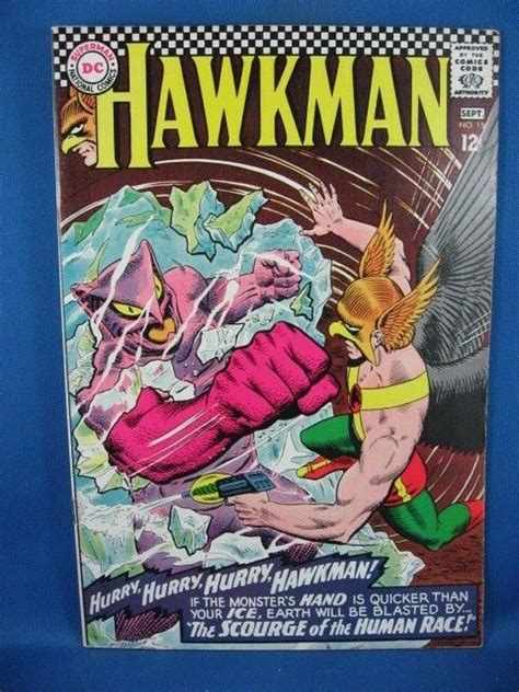 Hawkman 15 Aug Sep 1966 Dc Vf Comic Books Silver Age Dc Comics