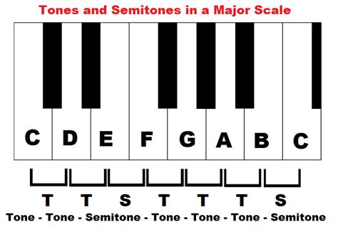 Major And Minor Scales Whole And Half Steps