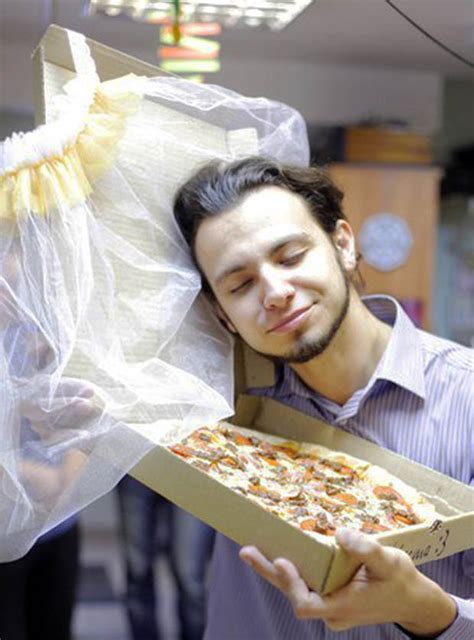 Russian Man Marries A Pizza After Being Fed Up With Single Life Daily Star
