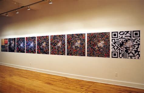 Qr Codes Represented As Graphical Art