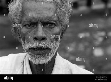 Kerala Old Man Black And White Stock Photos And Images Alamy