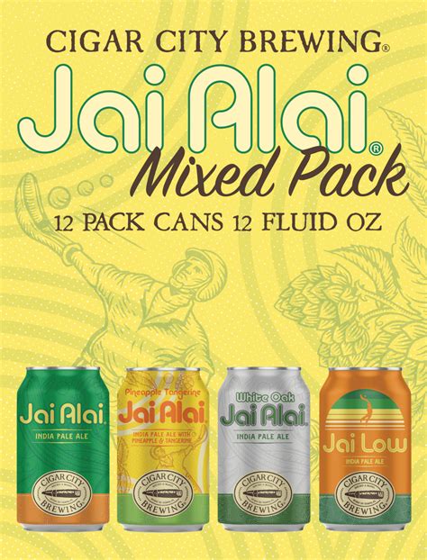 Jai Alai Mixed Pack V1 Cigar City Brewing