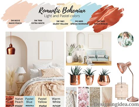 Bohemian Paint Colors Matching And Design Guide Designing Idea
