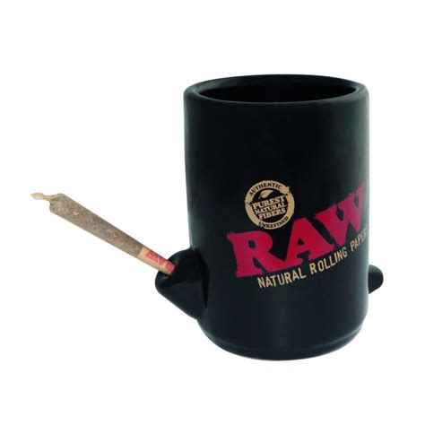 RAW Coffee Mug Wake Up Bake Up Roll Pt
