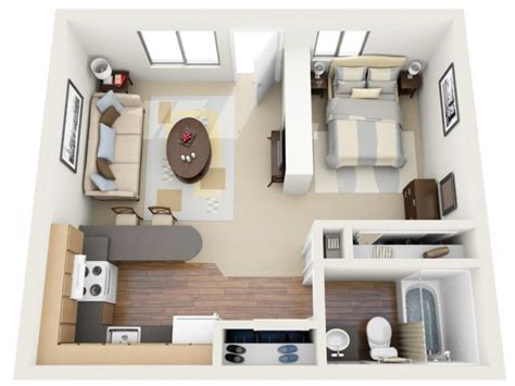 Smart Studio Apartment Floor Plans Page Of