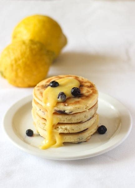 Blueberry Lemon Pancakes With Lemon Curd Jessica In The Kitchen