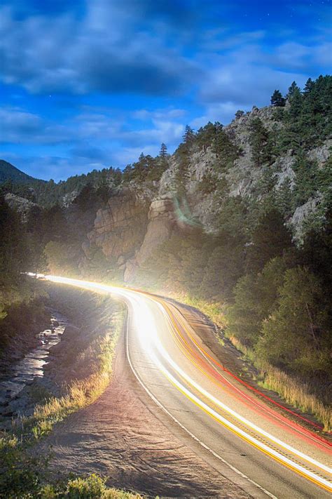 Boulder Canyon Neon Light Photograph By James Bo Insogna