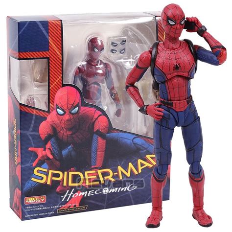 Shf Spider Man Homecoming The Spiderman Pvc Action Figure Collectible