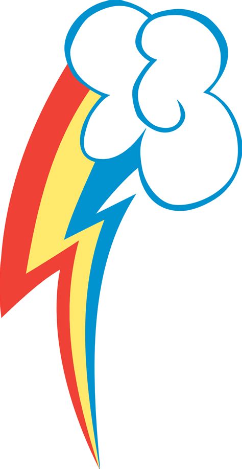 Check out our rainbow dash cutie mark selection for the very best in unique or custom, handmade pieces from our pins & pinback buttons shops. Rainbow Dash's Cutie Mark Vector by Eeko390 on DeviantArt
