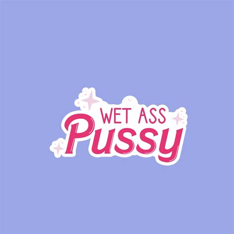 Sticker Wap Wet Ass Pussy Autocollants Colorés Stickers Etsy France