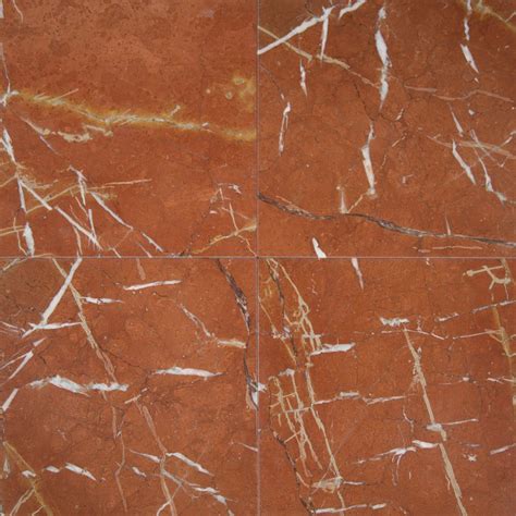 Rojo Alicante 12x12 Polished Marble Tile Floor Tiles Usa