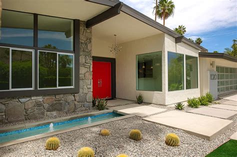 Midcentury Ranch Home Gets A Spectacular Renovation In Palm Springs