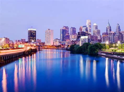 Philly Skyline Jigsaw Puzzle In Street View Puzzles On