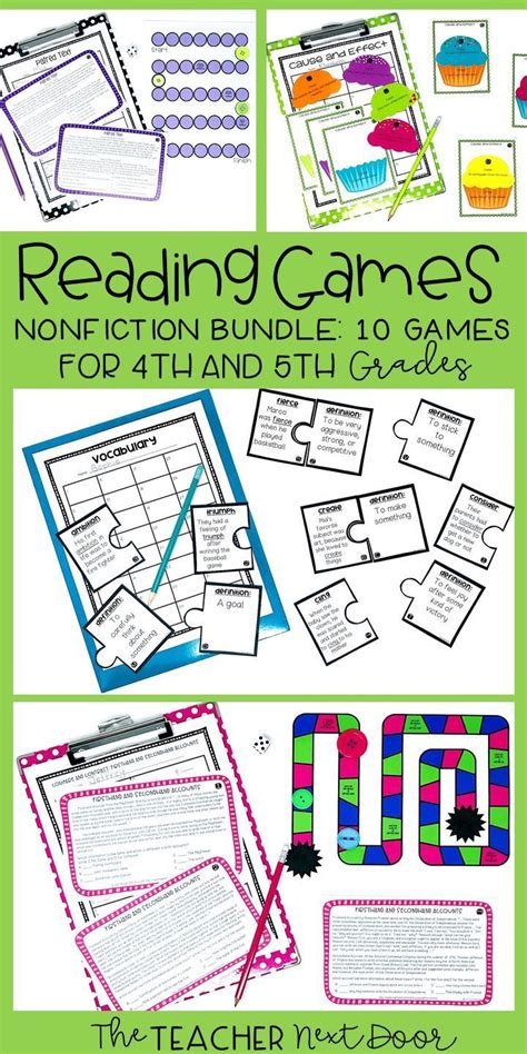 Online Reading Games For 4th Grade