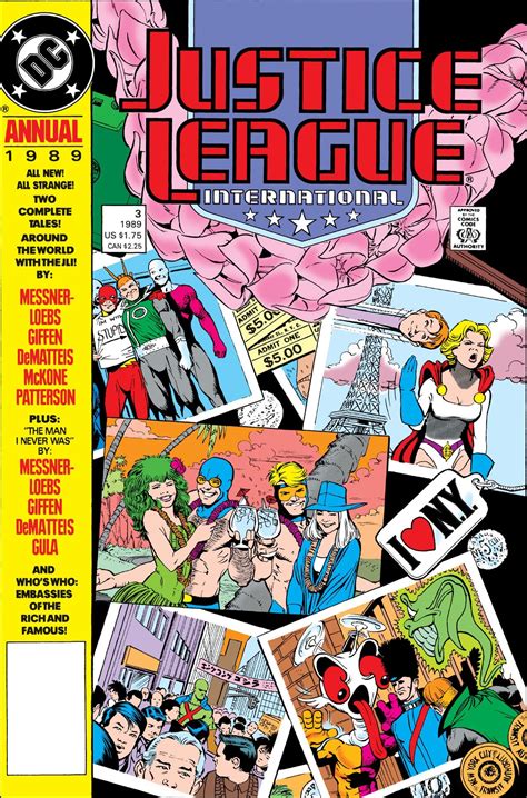 Justice League International Annual Vol 1 3 Dc Database Fandom