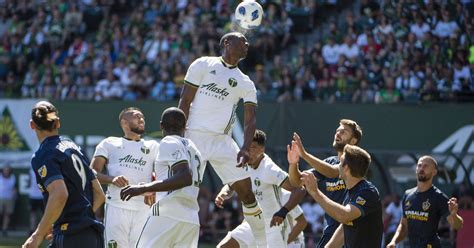 © provided by associated press portland timbers midfielder dairon asprilla (27) heads the ball next to la galaxy defender julian araujo (2) during the first half of an mls soccer match, saturday, may 22. Storylines: Portland Timbers v LA Galaxy (U.S. Open Cup ...