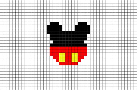 Pixel art d'un koala très facile ! art: Dessin Pixel Art Disney Facile