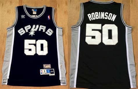 San antonio spurs men's nike 2020 city edition custom swingman jersey. Cheap Adidas NBA San Antonio Spurs 50 David Robinson ...
