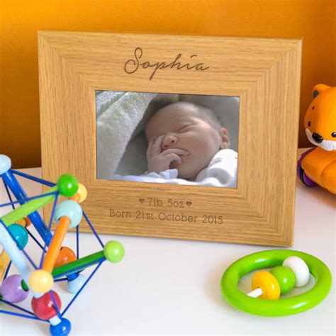 Plenty of home décor to choose from. personalised new baby boy frame by dust and things ...