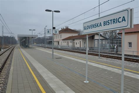 Železniška Postaja Slovenska Bistrica Z Lepšo Podobo Radio Maribor