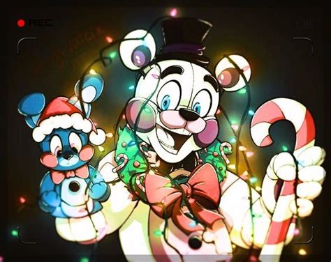 Sorry If This Is To Late To Upload On Christmas Anime Fnaf Fnaf