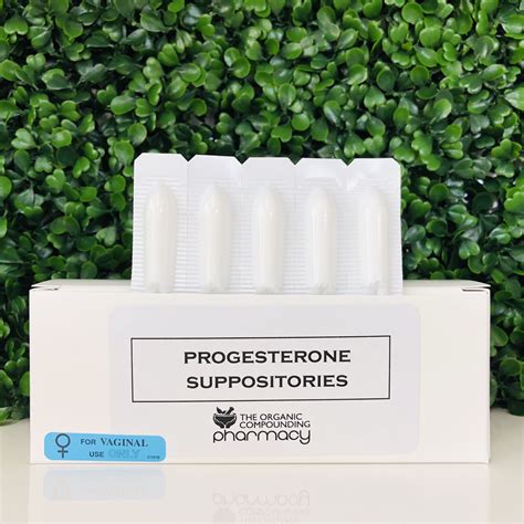 Compounded Progesterone Suppositories A Fertility Treatment