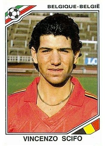 From simple english wikipedia, the free encyclopedia. Enzo Scifo of Belgium. 1986 World Cup Finals card ...