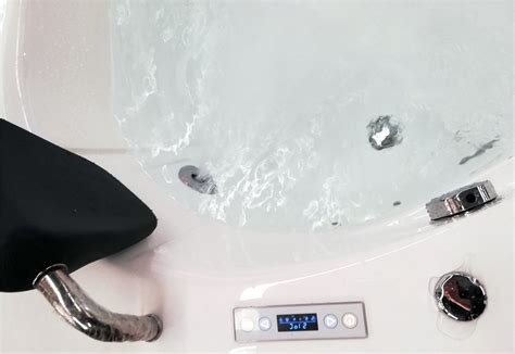 Two 2 Person Corner Hydrotherapy Whirlpool Bathtub Spa Massage Therapy