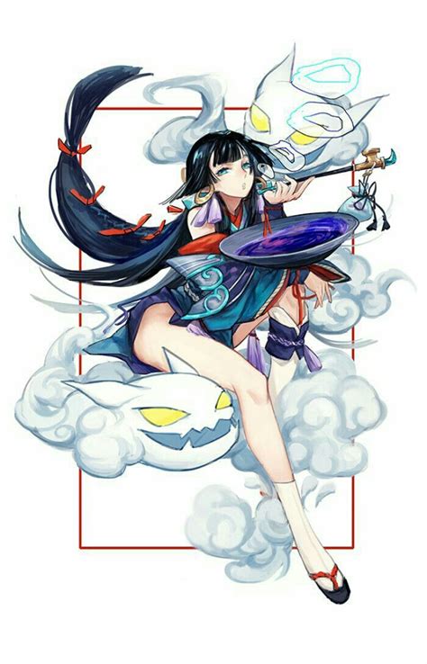 Onmyoji Fan Art Hình Vẽ Anime Nhân Vật Anime Anime