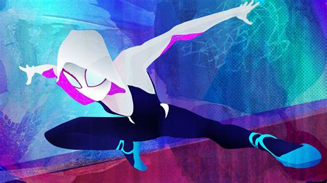 spider man into the spider verse gwen stacy wallpaper gasevery