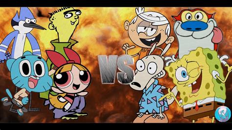Mugen Request Cartoon Network Vs Nickelodeon See Description