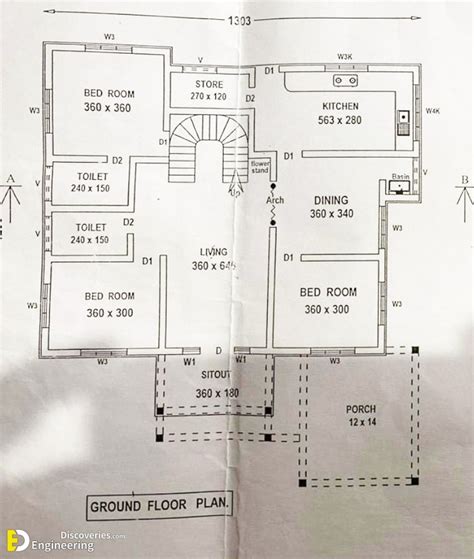 2000 Sq Ft 5bhk Contemporary Style Two Storey House With Free Plan