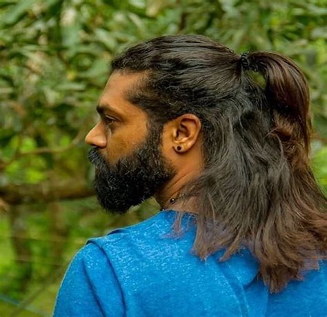 Man ponytail haircut starts to become famous in the 1980s. Top 20 Best Ponytail Hairstyles for Men | Popular Men's ...