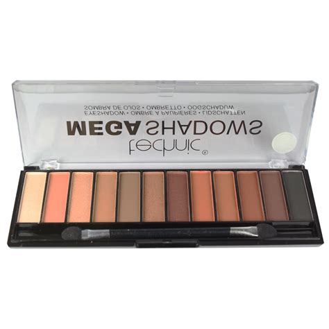 Technic Mega Nude Eyeshadow Palette Matte Shimmer Pink Bronze Gold Brown Shadow Ebay