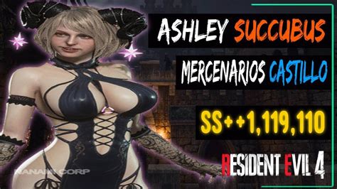 ashley succubus mod mercenarios castle ss 1 119 110 resident evil 4 remake youtube