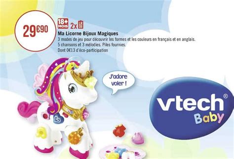 Offre Ma Licorne Bijoux Magiques chez Geant Casino